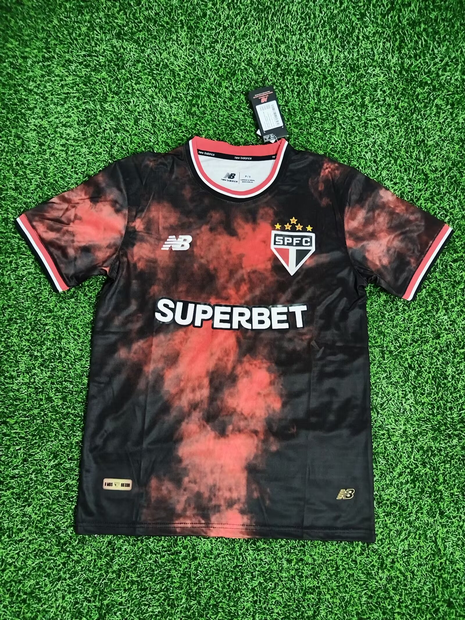 AAA Quality Sao Paulo 24/25 Third Black/Red Soccer Jersey